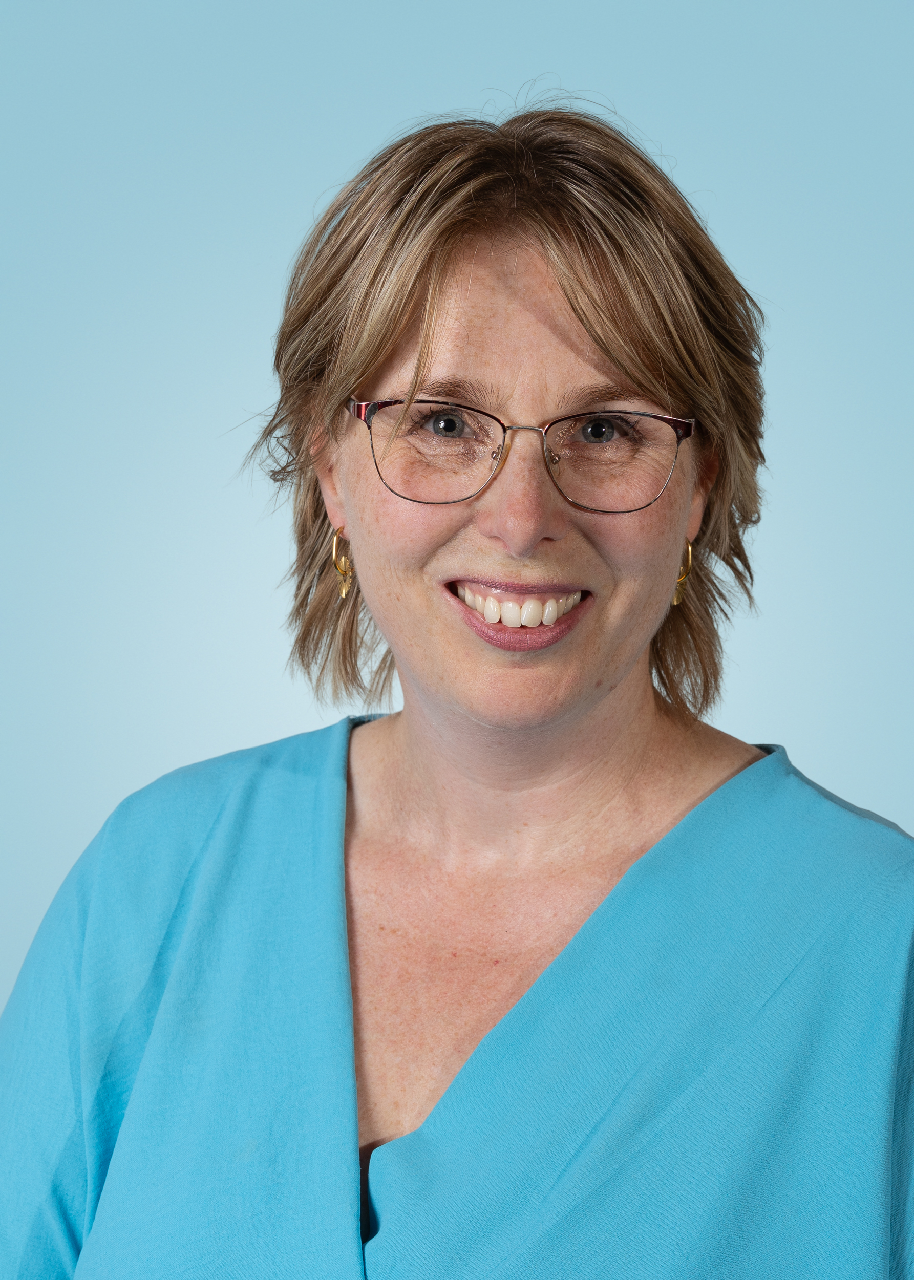 Pasfoto van B.M.H. (Bregje) van der Kolk-Hegtermans 