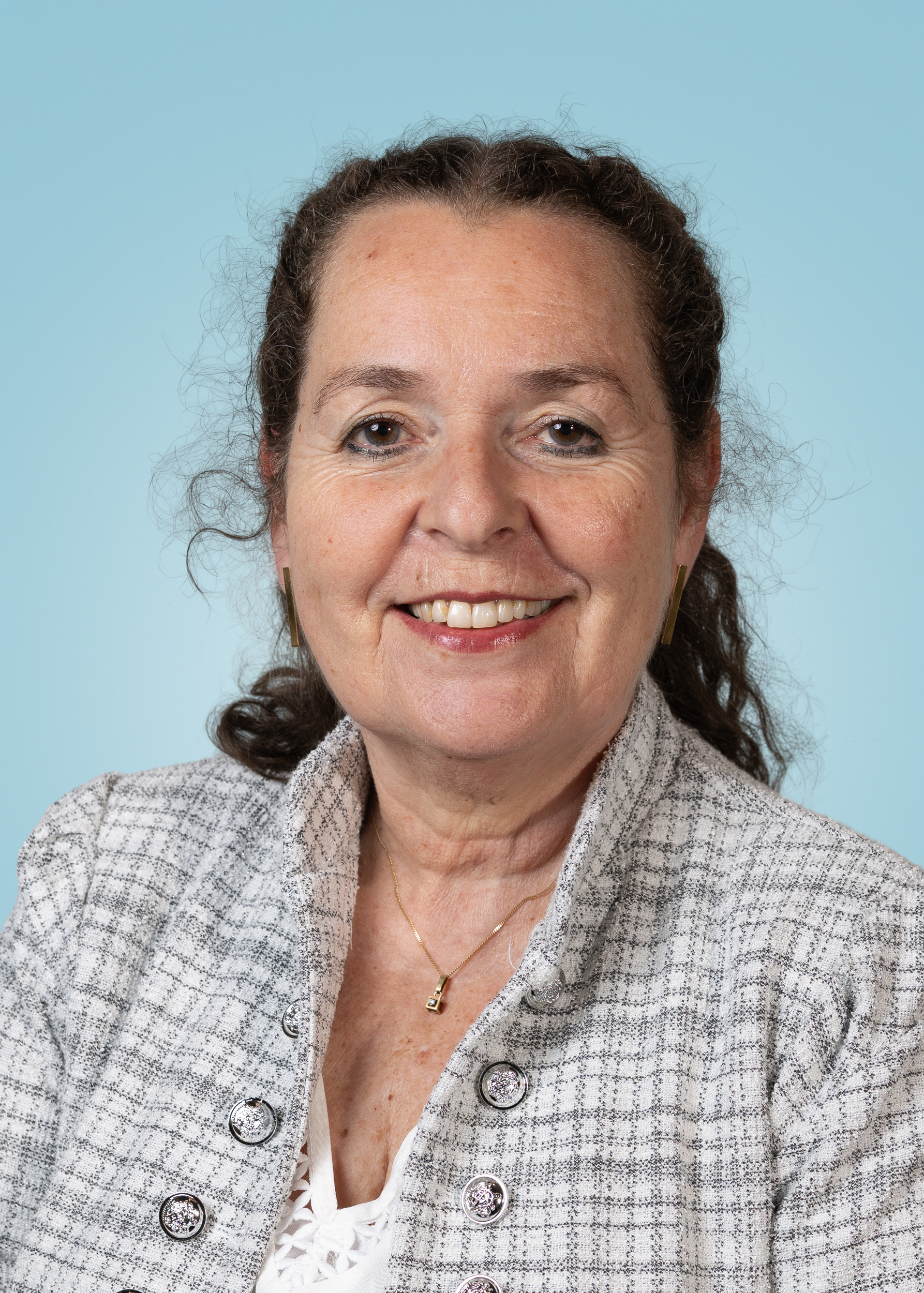 Pasfoto van G.L.C.W. (Gerty) Jansen